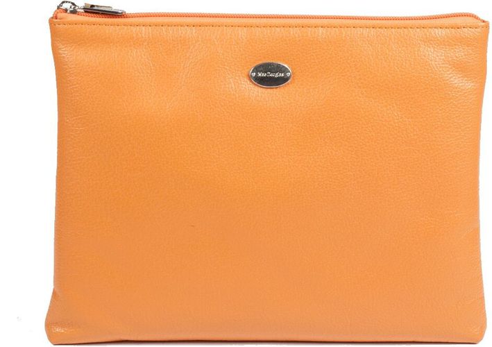 Grande pochette en cuir - Limace XL (Couleur: Saffron) Saffron - Mac Douglas - Modalova