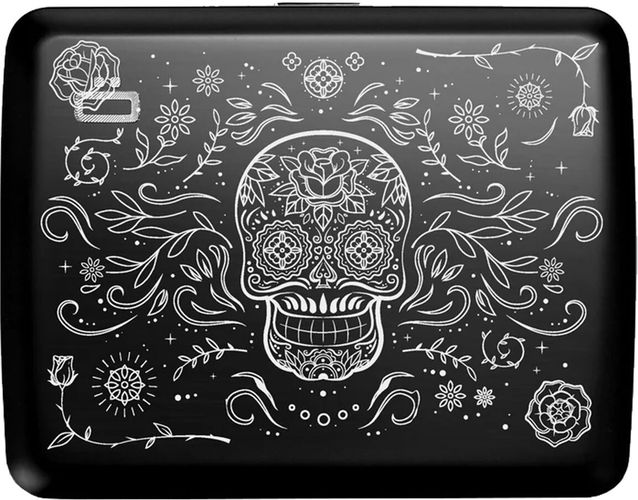 Porte cartes en aluminium V2 Large Ögon Muertos - OGON - Modalova