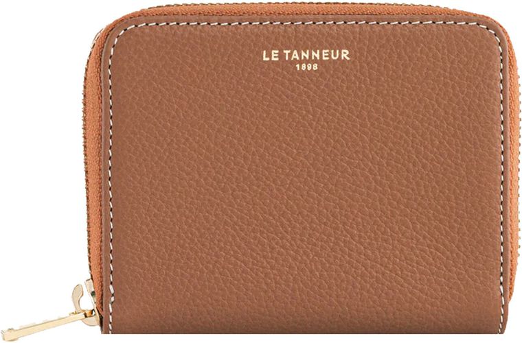 Porte monnaie en cuir Emilie Camel - Le tanneur - Modalova