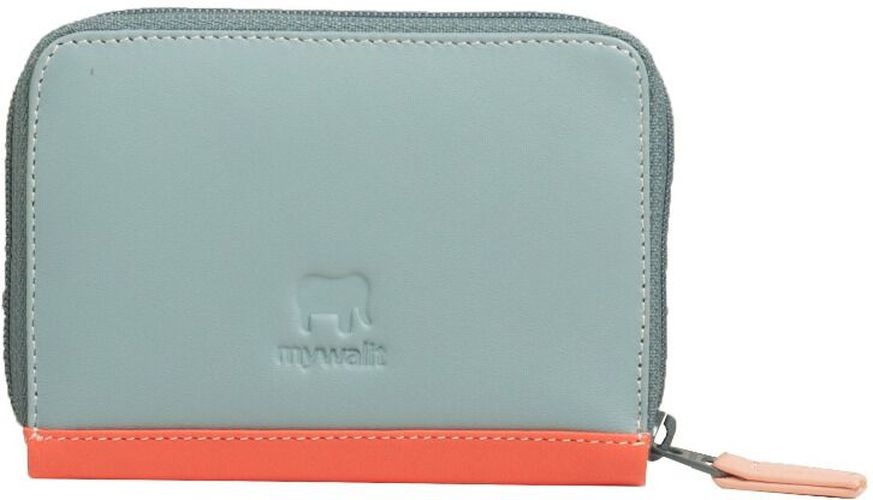 Porte Carte en cuir MY WALIT (Couleur: Bleu Multi) Bleu Multi - Mywalit - Modalova