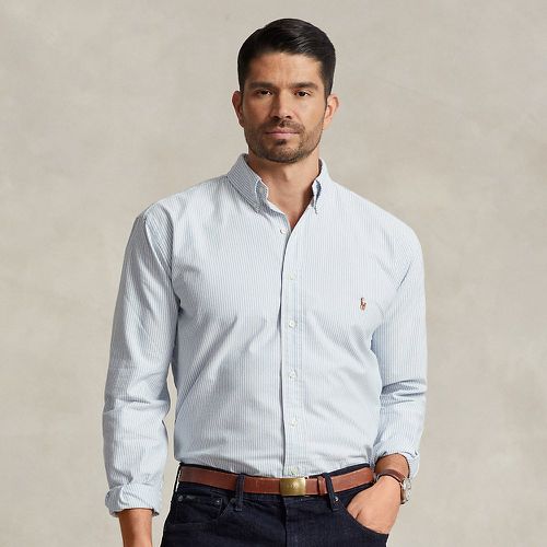 Grandes Tailles - Chemise Oxford rayée - Big & Tall - Modalova