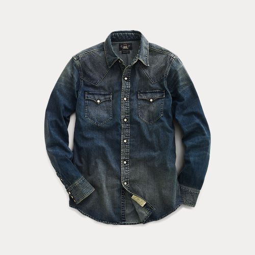 Chemise western en denim Slim Fit - RRL - Modalova