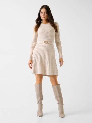 Robe-Pull Maille Torsadée - Guess - Modalova