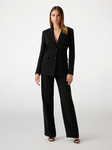 Blazer Coupe Droite Crépon - Guess - Modalova