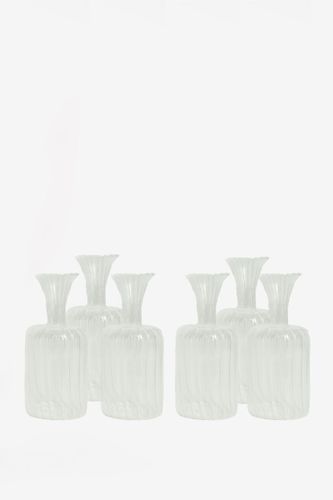 Vase en verre borosilicate strié (6,5x14 cm) - Sissy-Boy - Modalova