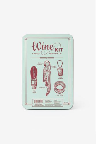 Kikkerland Kit Vin Rétro - Kikkerland - Modalova