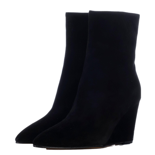 CARLOTA BLACK SUEDE BOOTIES - Toral - Modalova