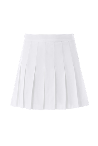 Pleated tennis skirt in white - Lita Couture - Modalova
