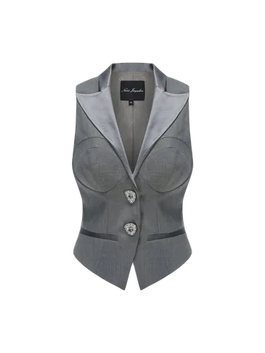 Diana Vest (Grey) - Nana Jacqueline - Modalova