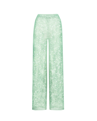 Sparkle Light Green Pants - Santa Brands - Modalova