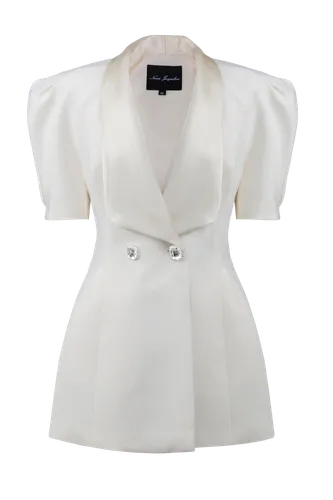 Alia Dress (White) - Nana Jacqueline - Modalova