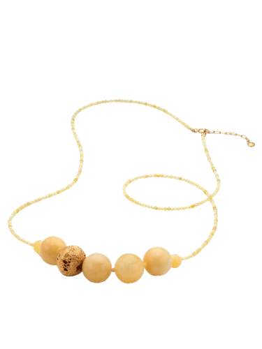 Honey Calcite Ball Necklace - Eva Remenyi - Modalova