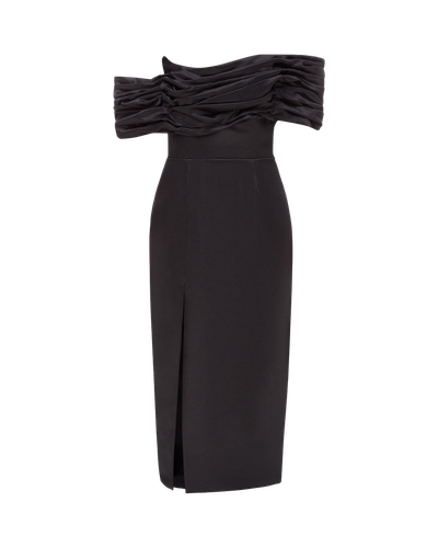 SOFI MIDI DRESS BLACK - BALYKINA - Modalova