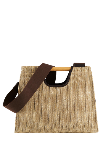 MARIE BEIGE HERRINGBONE - Maven Bag - Modalova