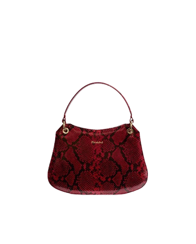 Red mini Olympia in snake print - Phialebel - Modalova