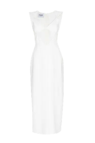 DEMETRA Long White Dress - MAET - Modalova