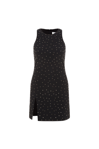 Samar - Embellished Halter Neck Mini Dress - ILA - Modalova