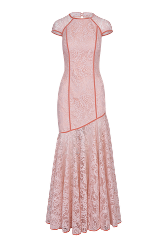 Stylish dress with embroidered Lace - Lily Was Here - Modalova
