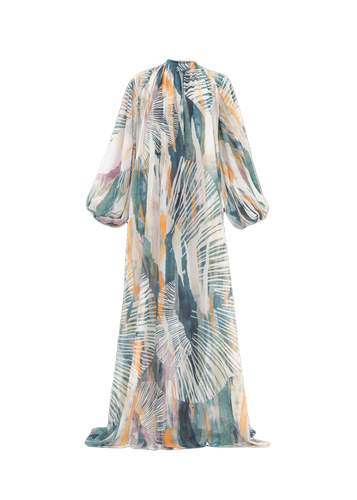 SADE COVER-UP ABSTRACT BARK DRESS - Andrea Iyamah - Modalova