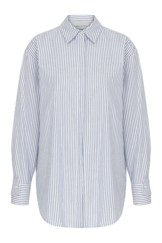 Saze Cuff Detailed Cotton Shirt - Nazli Ceren - Modalova