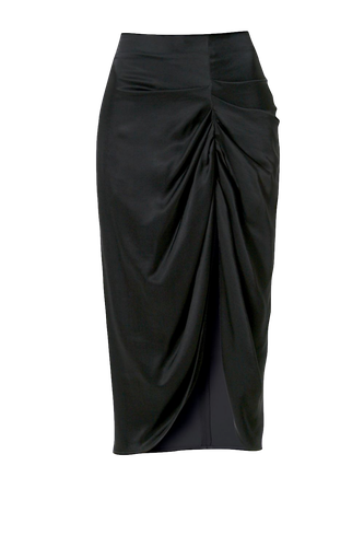 Skirt Katy Glossy Black - AGGI - Modalova