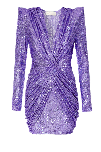 Dress Jennifer Purple Opulence - AGGI by HALEWSKI - Modalova