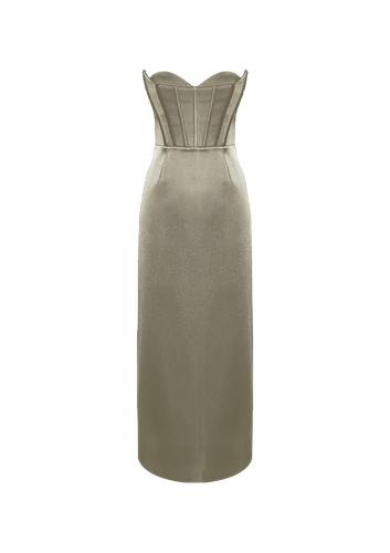 Monaco Dress - Green - Gigii's - Modalova