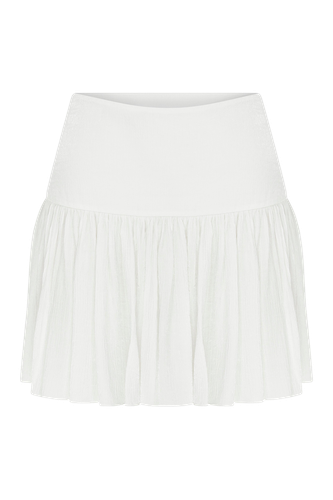 Lola Ruffled Mini Skirt - Nazli Ceren - Modalova