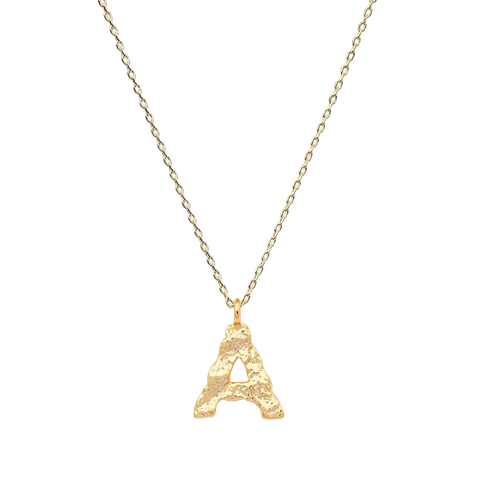 Petite Letter Necklace - Amber Sceats - Modalova