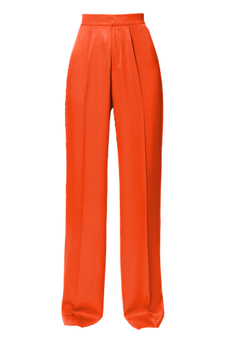 Trousers Jessie Satin Nasturtium - AGGI - Modalova