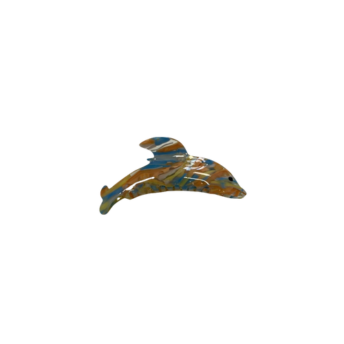 Dolphin Hairclip Orange - Oceanus Swimwear - Modalova