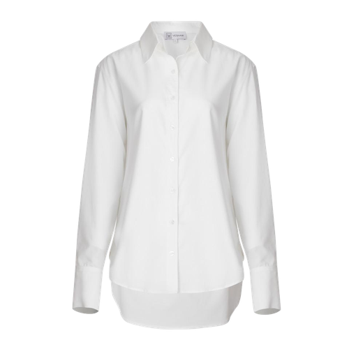 Oversized Cotton Shirt Agneta White - Vesna W - Modalova