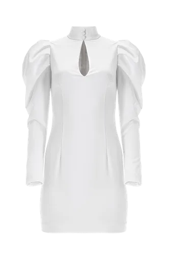 Icon White Dress - Lita Couture - Modalova