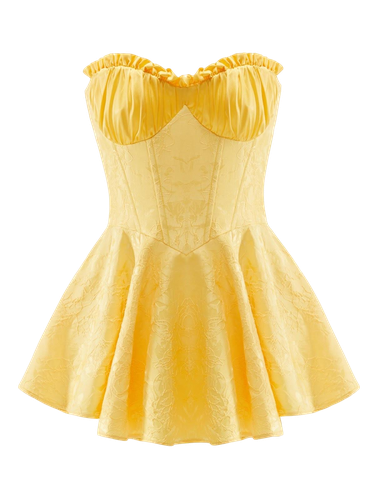 Airina Dress (Yellow) - Nana Jacqueline - Modalova