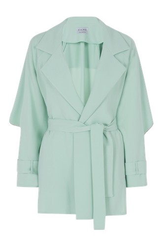 Mint Rhinestone Kimono Jacket - F.ILKK - Modalova