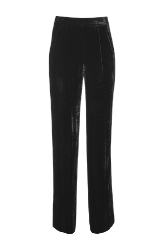 The Silk Velvet Trousers - Lita Couture - Modalova