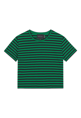 Hazel T-shirt Ltd. - Green & Black - HERSKIND - Modalova
