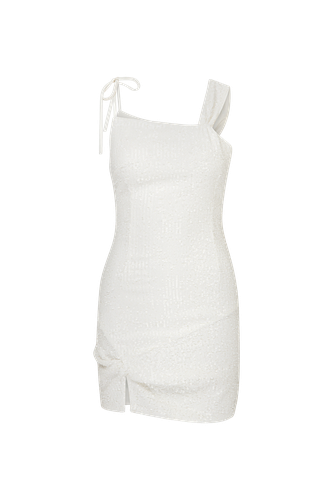 Devina - Sequin Mini Dress With Twist Details - ILA - Modalova