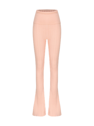 Janelle Knit Pants (Peach) - L - High waisted pants - Nana Jacqueline - Modalova