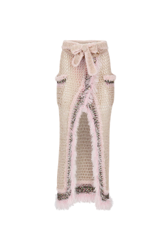 Baby Handmade Knit Skirt | Women's Midi skirts - ANDREEVA - Modalova