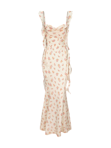 Caroline Dress (Floral) - M - Maxi dresses - Nana Jacqueline - Modalova