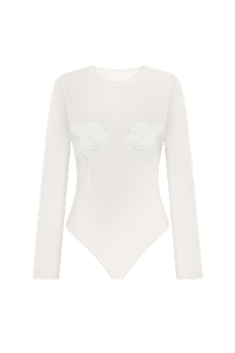 MILK LONGSLEEVE - L - Bodysuits - DELEGAN Clothes - Modalova