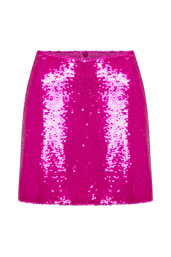 Marde Sequin Mini Skirt in Sugar Swizzle - L - Mini skirts - Nazli Ceren - Modalova