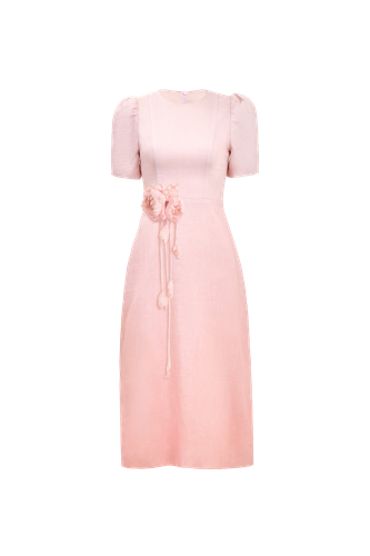 Divine Midi Dress - S - Midi dresses - JUSTIN TONG - Modalova