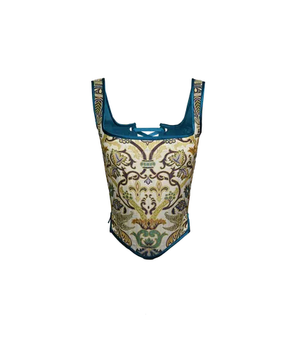 EMERALD CROWN ELIZABETHAN | Women's Emerald Corsets - Alice Pons Milano - Modalova