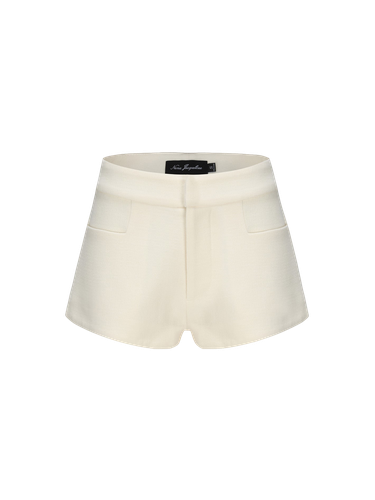 Lisette Shorts (Ivory) - L - Mini shorts - Nana Jacqueline - Modalova