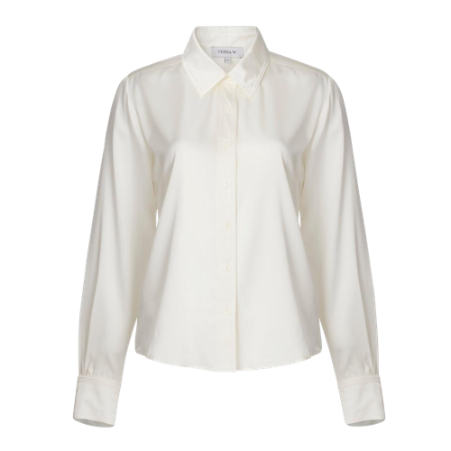 Blouse Jill Ivory Silk | Women's Blouses - Vesna W - Modalova
