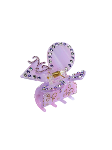 Chloe Crystal Butterfly Claw Clip () - Hair clips - Nana Jacqueline - Modalova