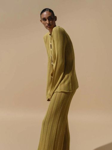 Corsica Pants | Women's Lime High waisted pants - BAOBAB - Modalova