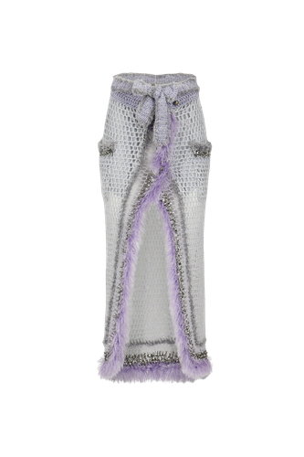 Light Handmade Knit Skirt | Women's Midi skirts - ANDREEVA - Modalova
